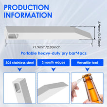 Titanium Keychain Pry Bar