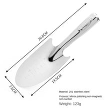 Ergonomic Stainless Steel Garden Trowel