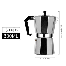 Classic Aluminum Stovetop Moka Pot