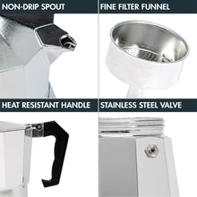 Classic Aluminum Stovetop Moka Pot