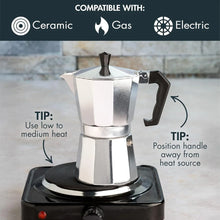 Classic Aluminum Stovetop Moka Pot