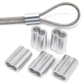 Aluminum Cable Crimp Sleeves