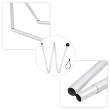 Foldable Aluminum Canopy Poles