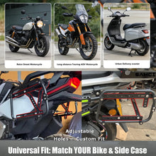 Universal Quick Release Motorcycle Side Case Bracket