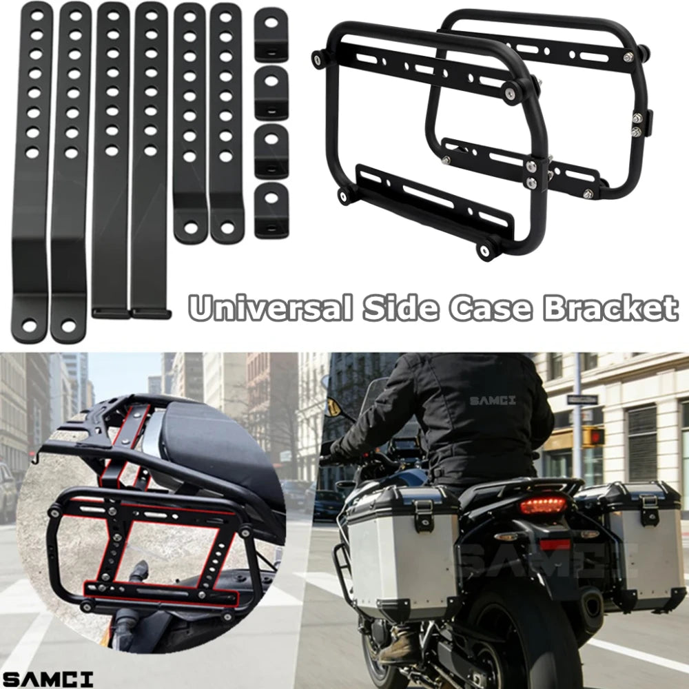 Universal Quick Release Motorcycle Side Case Bracket