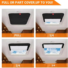 Foldable RV Skylight Sunshade