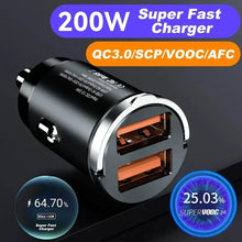Dual Port Aluminum Car Charger