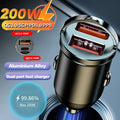 Dual Port Aluminum Car Charger