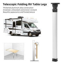 Adjustable Telescopic Camper Table Legs