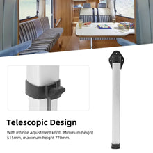 Adjustable Telescopic Camper Table Legs
