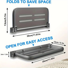 Foldable Aluminum Wall Shelf