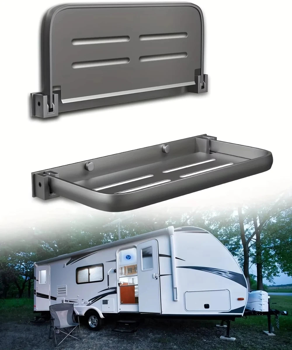 Foldable Aluminum Wall Shelf