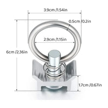 L-Track Single Stud Cargo Anchors