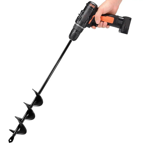 Extended Garden Bulb Auger