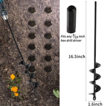 Extended Garden Bulb Auger