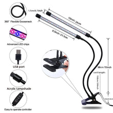 USB Full Spectrum LED Plant Grow Light