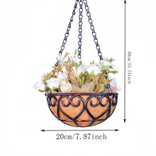 Round Iron Hanging Planter