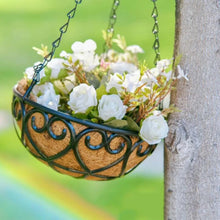 Round Iron Hanging Planter