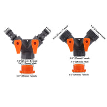 Two-Way Garden Hose Splitter