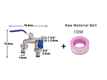 Zinc Alloy Garden Faucet Splitter