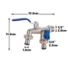 Zinc Alloy Garden Faucet Splitter