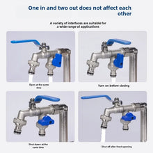Zinc Alloy Garden Faucet Splitter