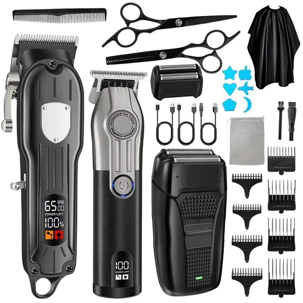 Professional Cordless Hair Grooming Kit