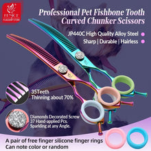 Fenice Curved Pet Grooming Chunker