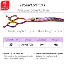 Fenice Curved Pet Grooming Chunker