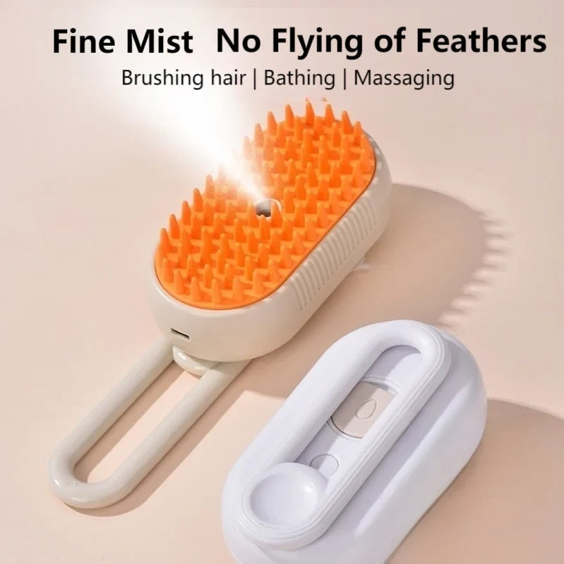 Electric Steam Grooming Brush