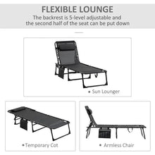 Adjustable Portable Beach Lounger
