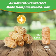 Natural Wax Fire Starter Sticks
