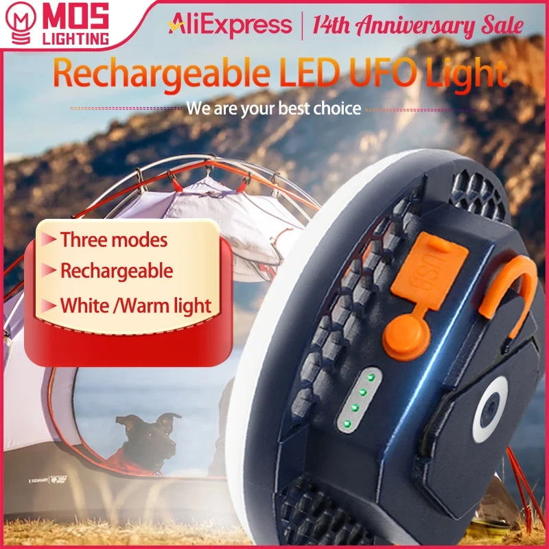 Portable Rechargeable LED Camping Lantern