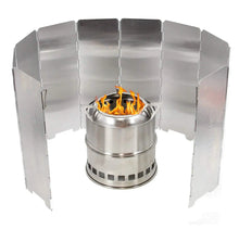 Aluminum Camping Stove Windscreen