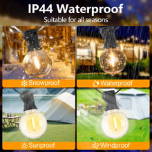 Solar Powered Globe String Lights