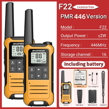 Mini Rechargeable Walkie Talkies