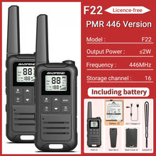 Mini Rechargeable Walkie Talkies
