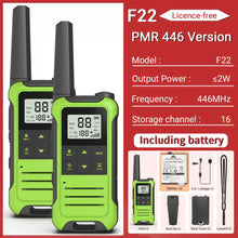 Mini Rechargeable Walkie Talkies