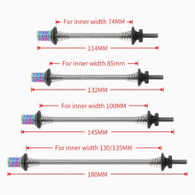 MUQZI Titanium Quick Release Skewers