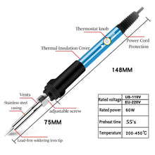 Adjustable Temperature Soldering Iron