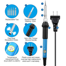 Adjustable Temperature Soldering Iron