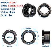 Aluminum Alloy Bicycle Axle Nut
