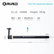 RIRO Bicycle Hidden Thru Axle