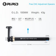 RIRO Bicycle Hidden Thru Axle