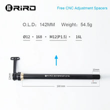 RIRO Bicycle Hidden Thru Axle