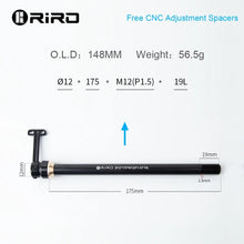 RIRO Bicycle Hidden Thru Axle