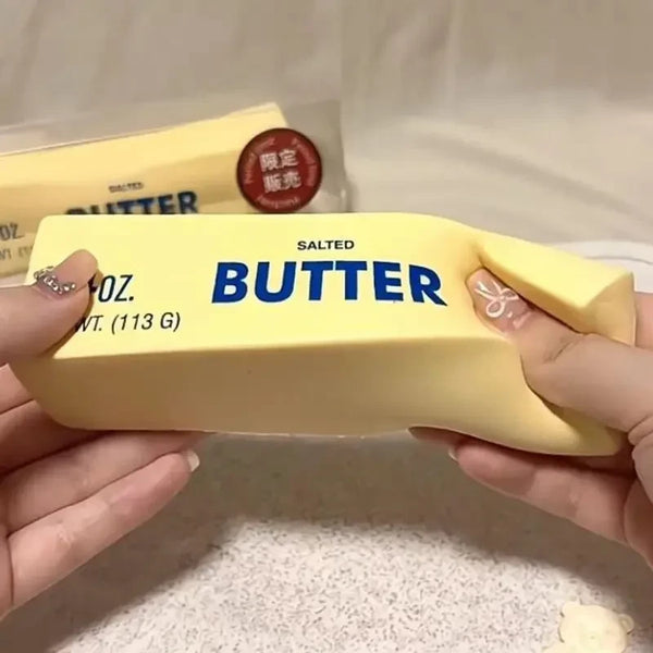 Slow Rising Butter Stick Squeezy Toy