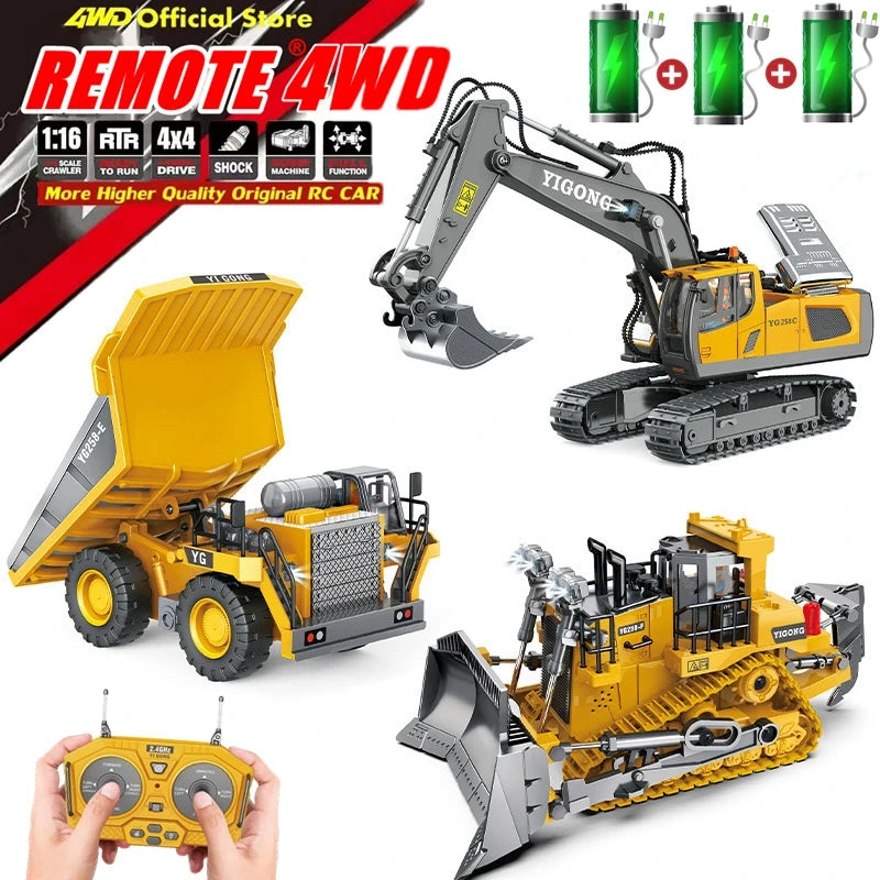 Remote Control Construction Vehicle