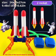 Air Powered Stomp Rocket Launcher
