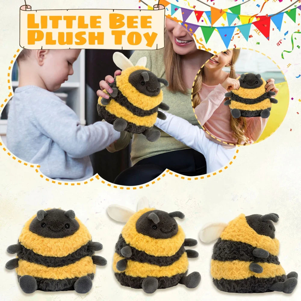 Honey Jar Bee Plush Toy